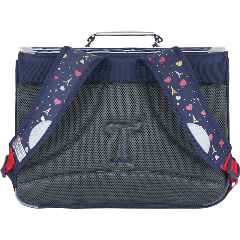 Cartable Émilie bleu