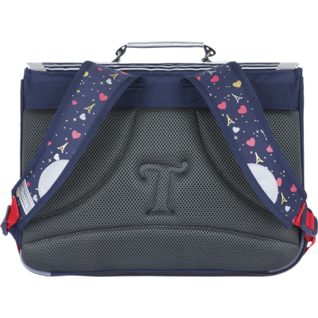 Cartable Émilie bleu