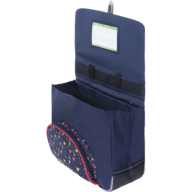 Cartable Émilie bleu
