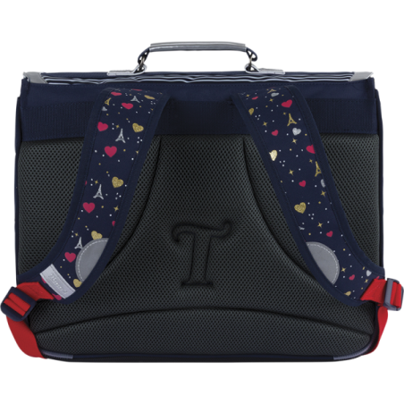 Cartable Émilie bleu