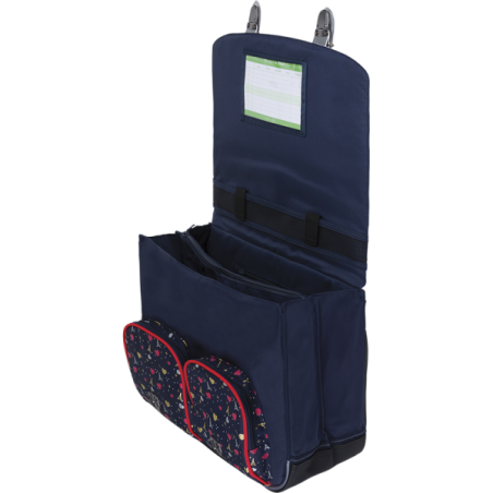 Cartable Émilie bleu