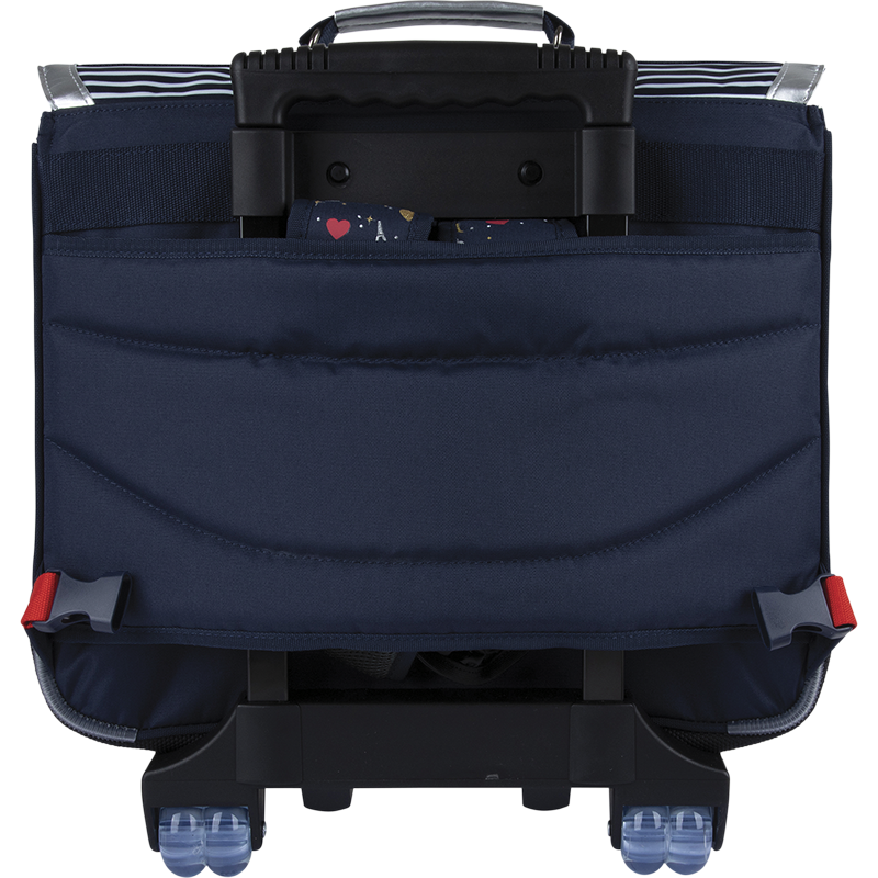 Cartable trolley Émilie bleu