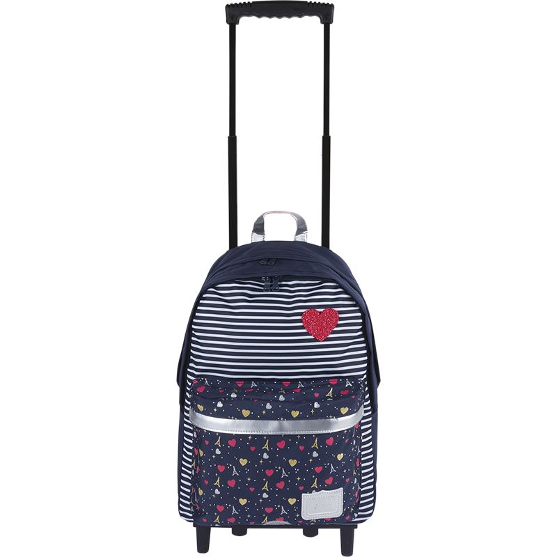 Sac trolley Émilie bleu