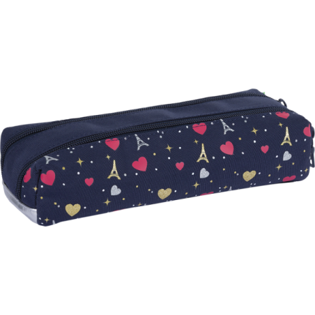 Trousse Émilie bleue