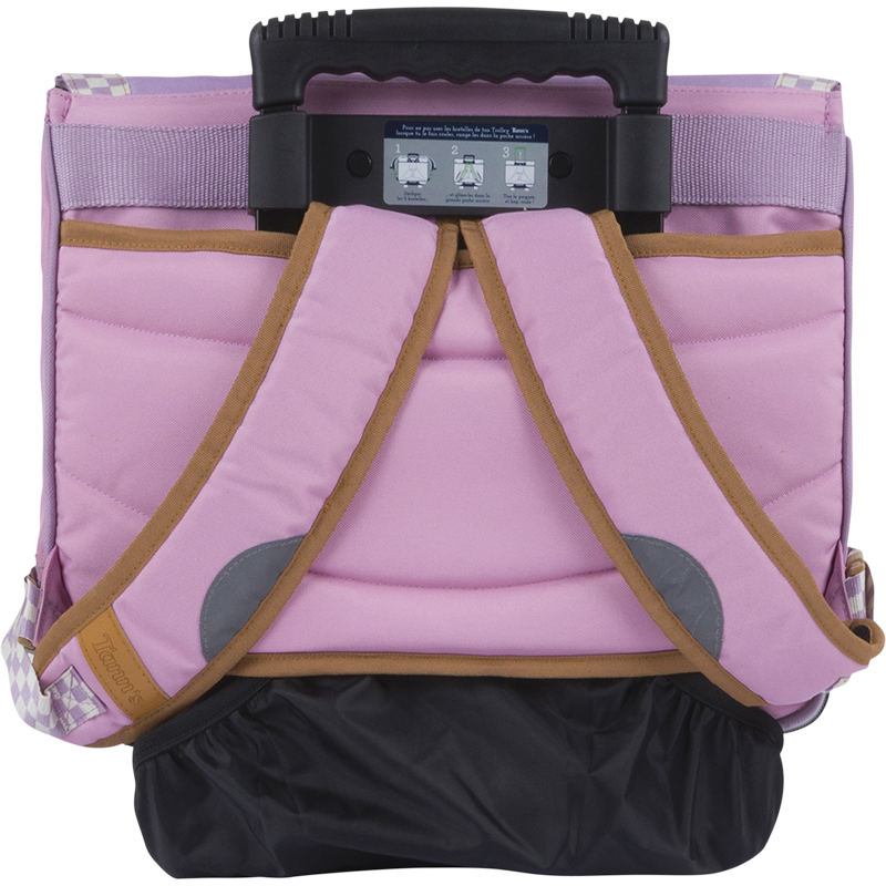 Cartable trolley Manon bicolore