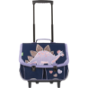 Cartable trolley Théa bleu