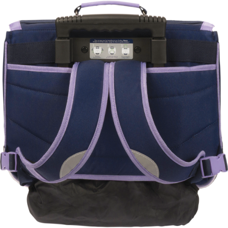Cartable trolley Théa bleu