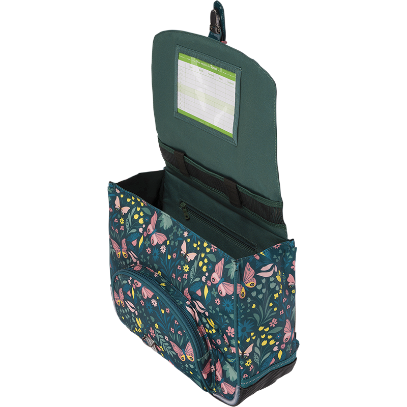 Cartable Romane vert