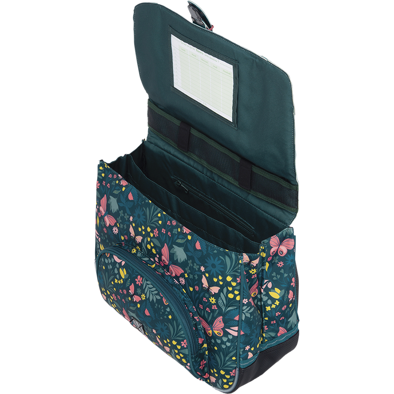 Cartable Romane vert
