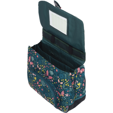 Cartable Romane vert