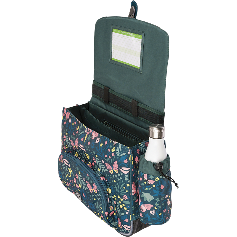 Cartable Romane vert