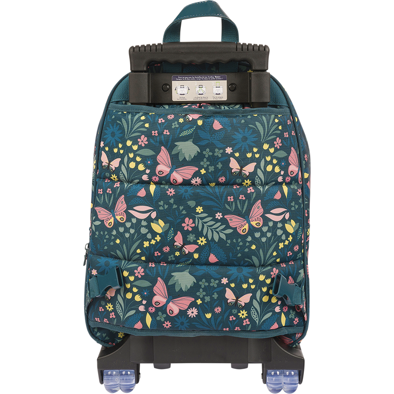 Sac trolley Romane vert