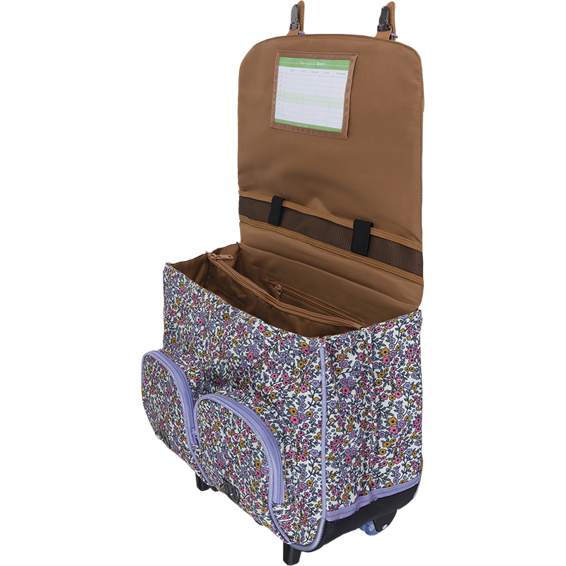 Cartable trolley May multicolore