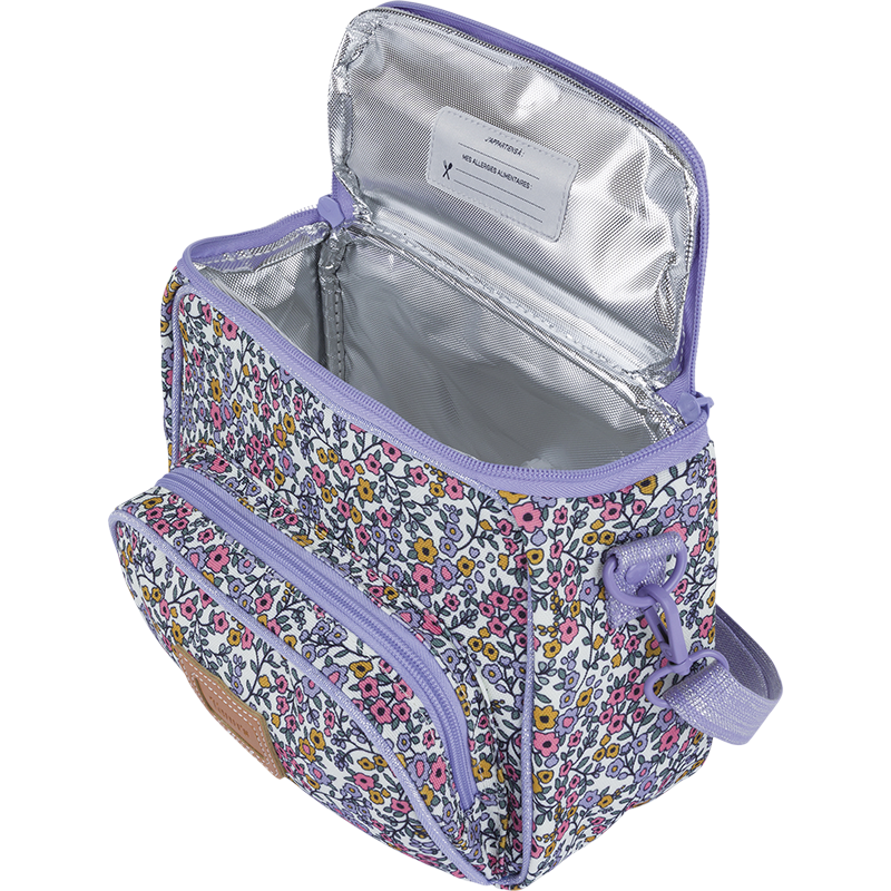 Sac repas avec bandoulière May multicolore