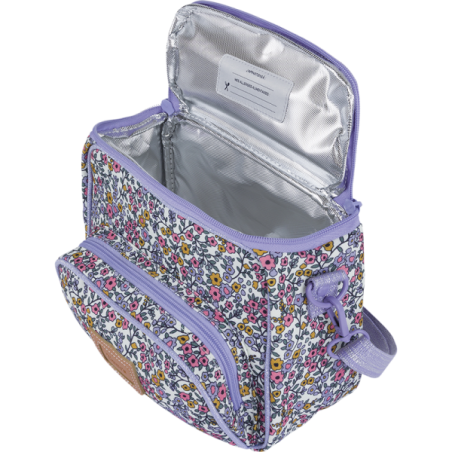Sac repas avec bandoulière May multicolore
