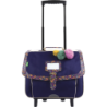 Cartable trolley Soline violet