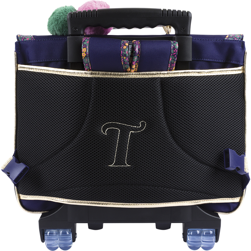 Cartable trolley Soline violet