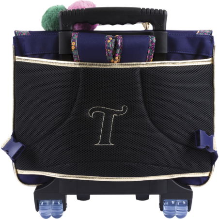 Cartable trolley Soline violet