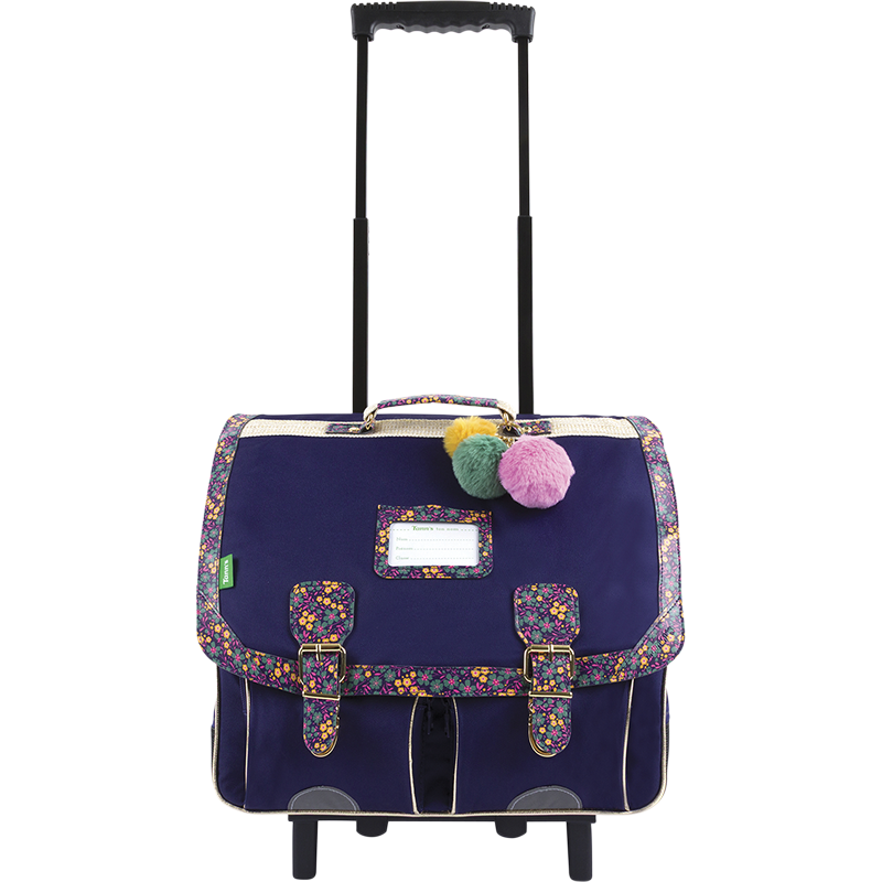 Cartable trolley Soline violet