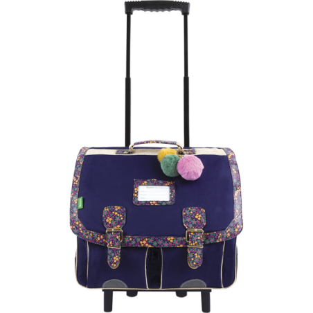 Cartable trolley Soline violet