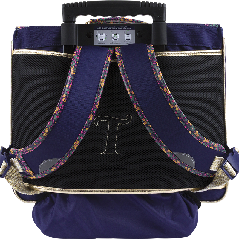 Cartable trolley Soline violet