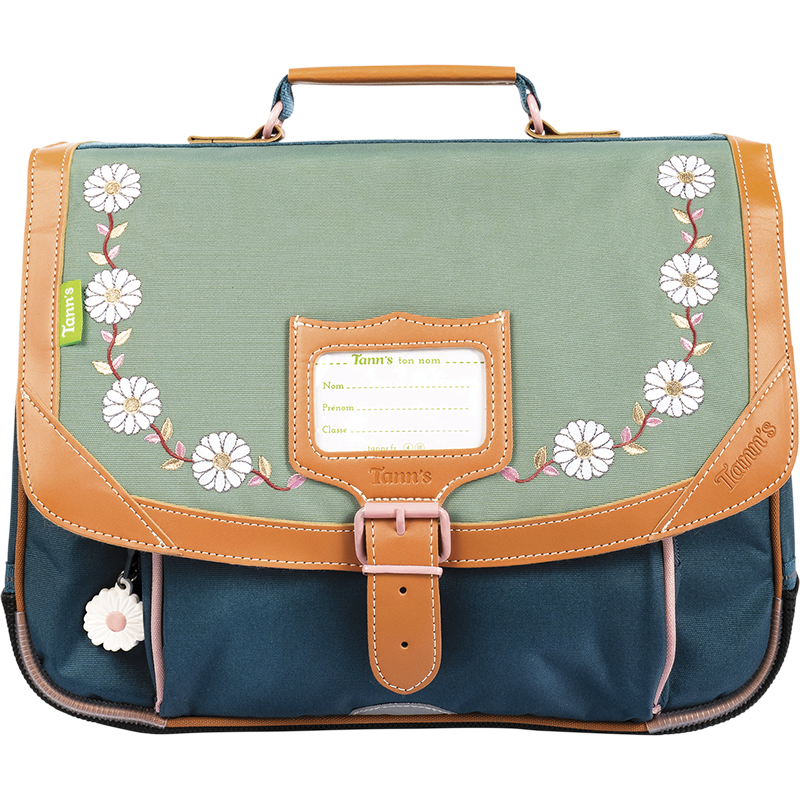 Cartable Agathe vert