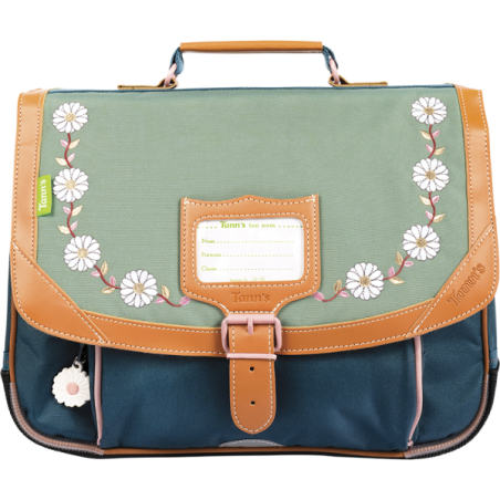 Cartable Agathe vert