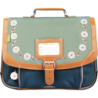 Cartable Agathe vert