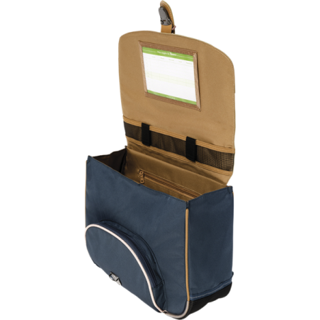 Cartable Agathe vert