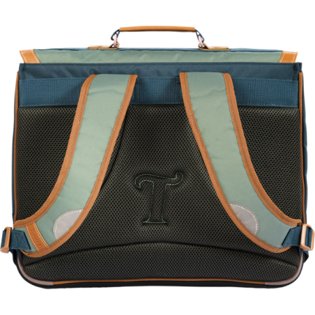 Cartable Agathe vert