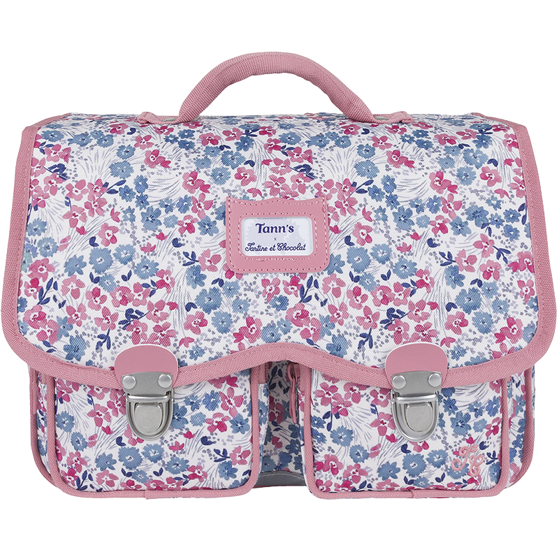 Cartable Fleurs Tann's x Tartine et Chocolat