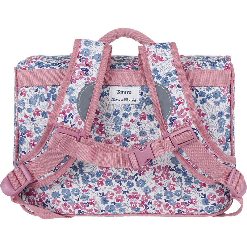 Cartable Fleurs Tann's x Tartine et Chocolat