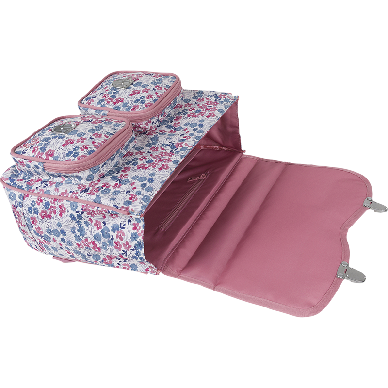 Cartable Fleurs Tann's x Tartine et Chocolat