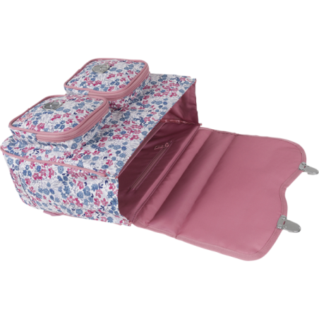 Cartable Fleurs Tann's x Tartine et Chocolat