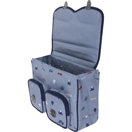Cartable Globe-trotter Tann's x Tartine et Chocolat