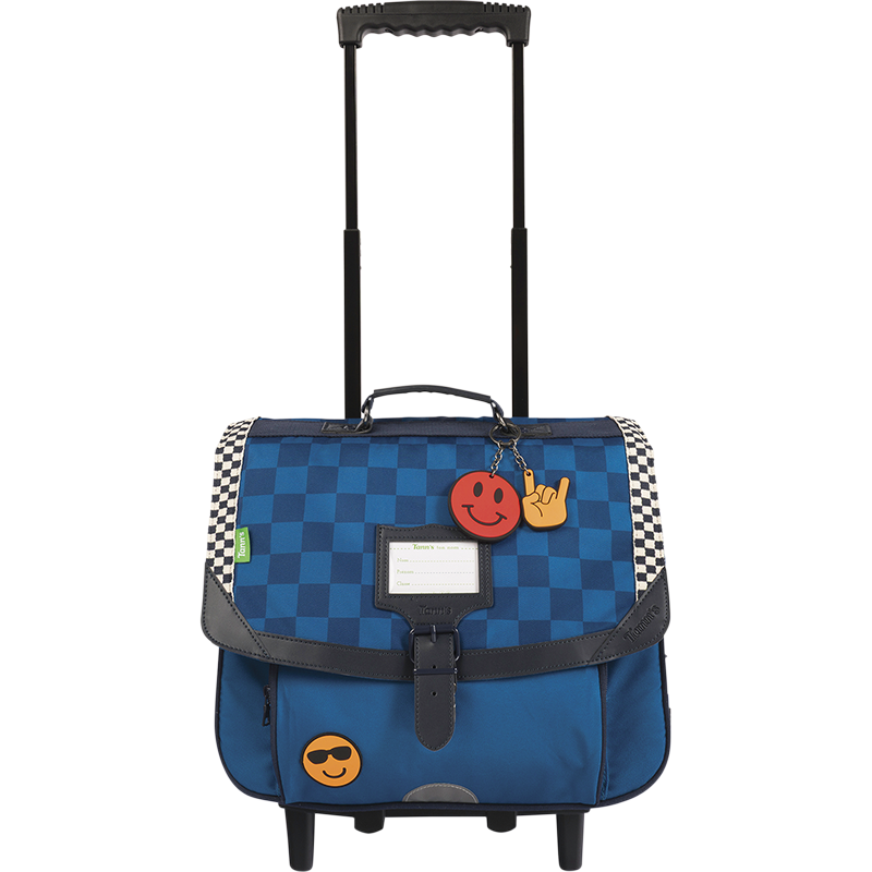Cartable trolley Marceau bleu