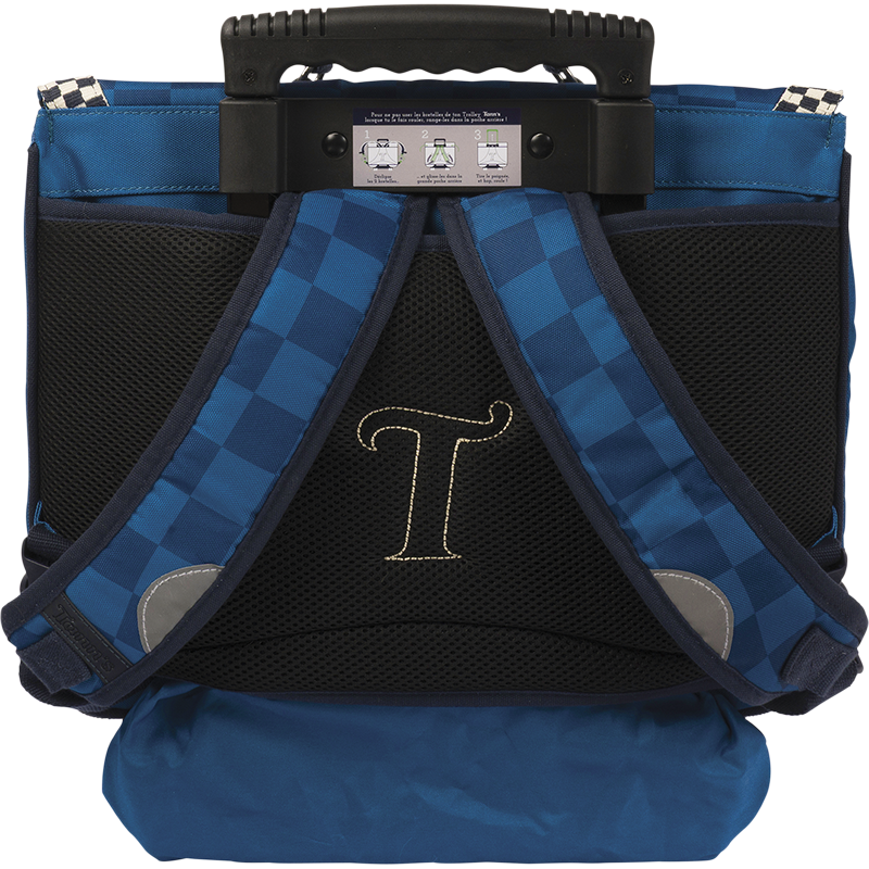 Cartable trolley Marceau bleu