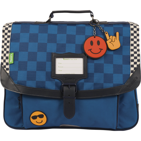 Cartable Marceau bleu