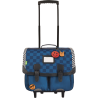 Cartable trolley Marceau bleu