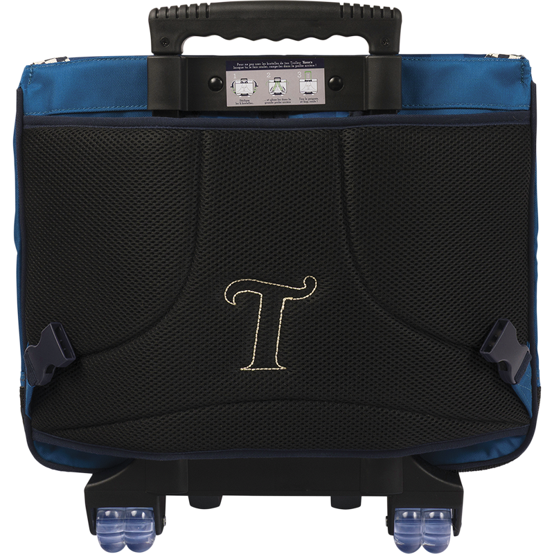 Cartable trolley Marceau bleu