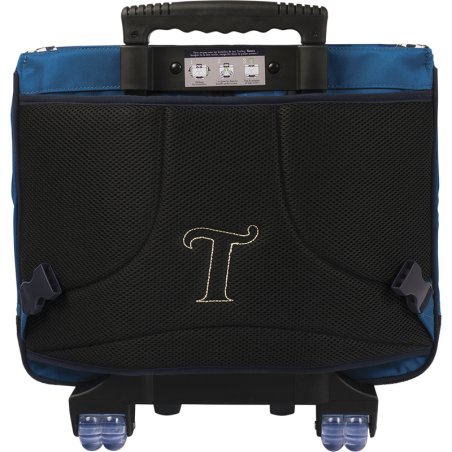 Cartable trolley Marceau bleu