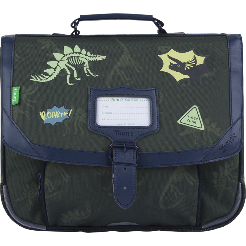 Cartable Timothée kaki Tann’s - 35 cm