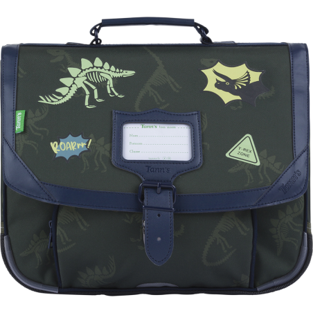 Cartable Timothée kaki Tann’s - 35 cm