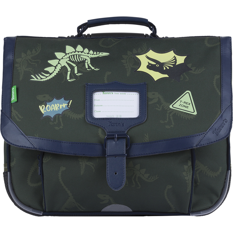 Cartable Timothée kaki Tann’s - 38 cm