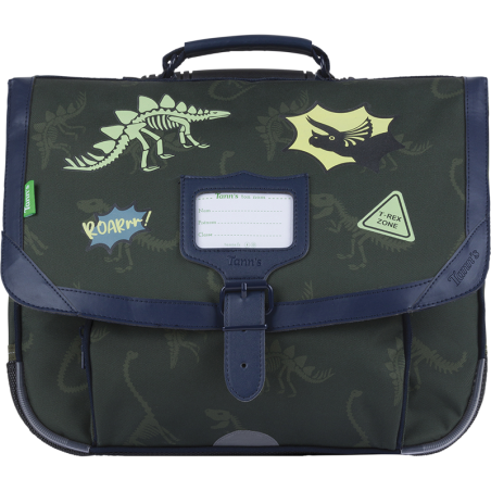Cartable Timothée kaki Tann’s - 38 cm