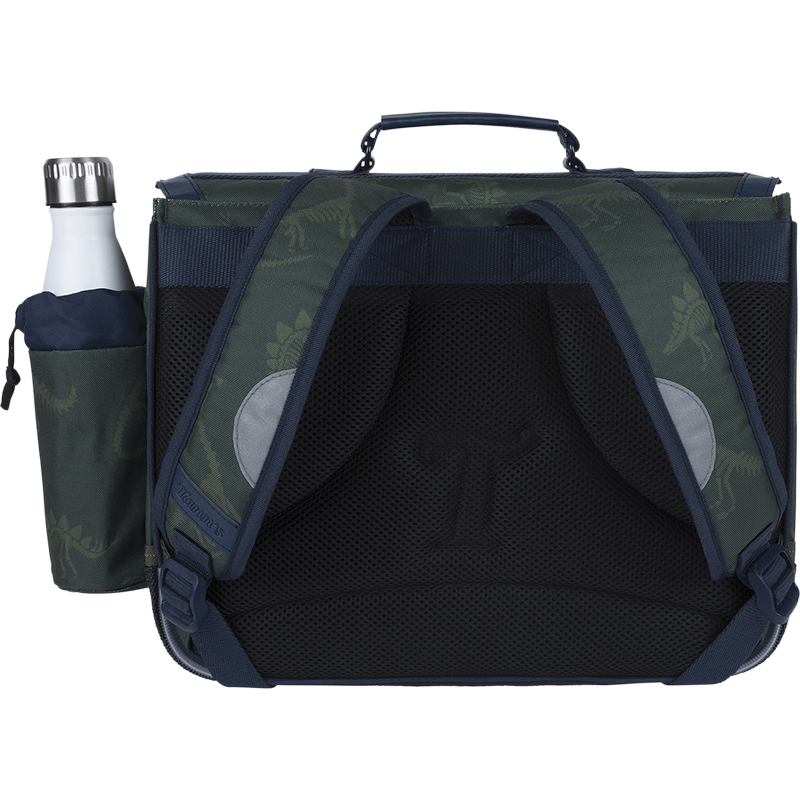 Cartable poche gourde Timothée kaki Tann’s - 38 cm