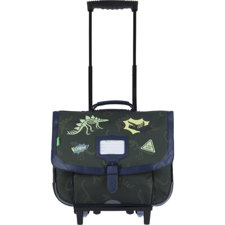 Cartable trolley Timothée kaki Tann’s - 38 cm
