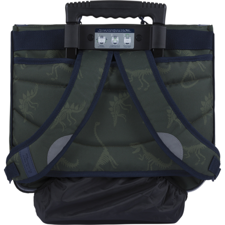 Cartable trolley Timothée kaki Tann’s - 38 cm