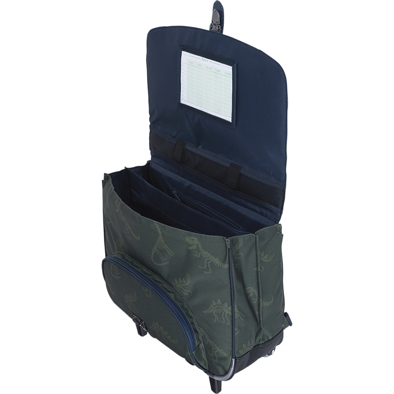 Cartable trolley Timothée kaki Tann’s - 38 cm