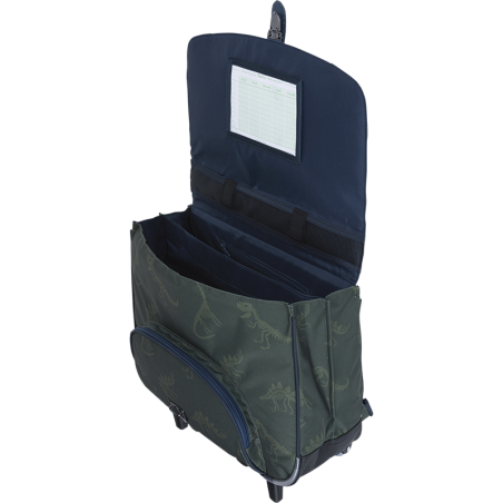 Cartable trolley Timothée kaki Tann’s - 38 cm